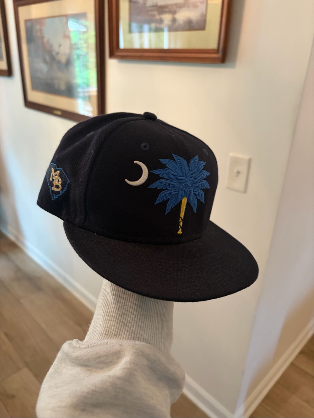 Palmetto Fitted Hat - Myrtle Beach Pelicans 59Fifty